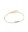 Ania Haie  Turquoise Bar Bracelet Gold